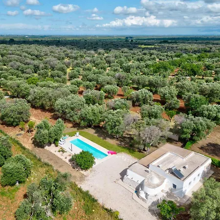 Βίλα Trullo Due Maria Pour 6 Avec Piscine *